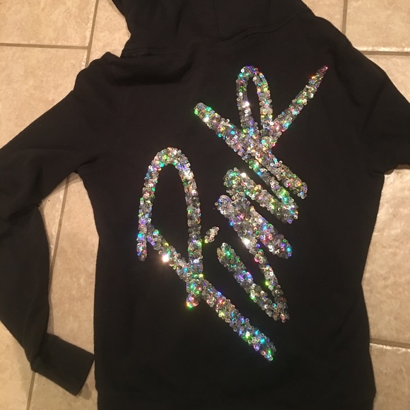 PINK Victoria's Secret Jackets & Blazers - Black PINK VS Hoodie